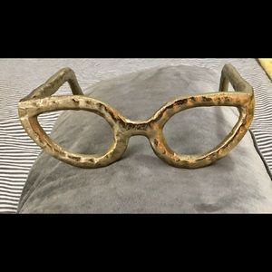 Gold Metal Decorative Glasses